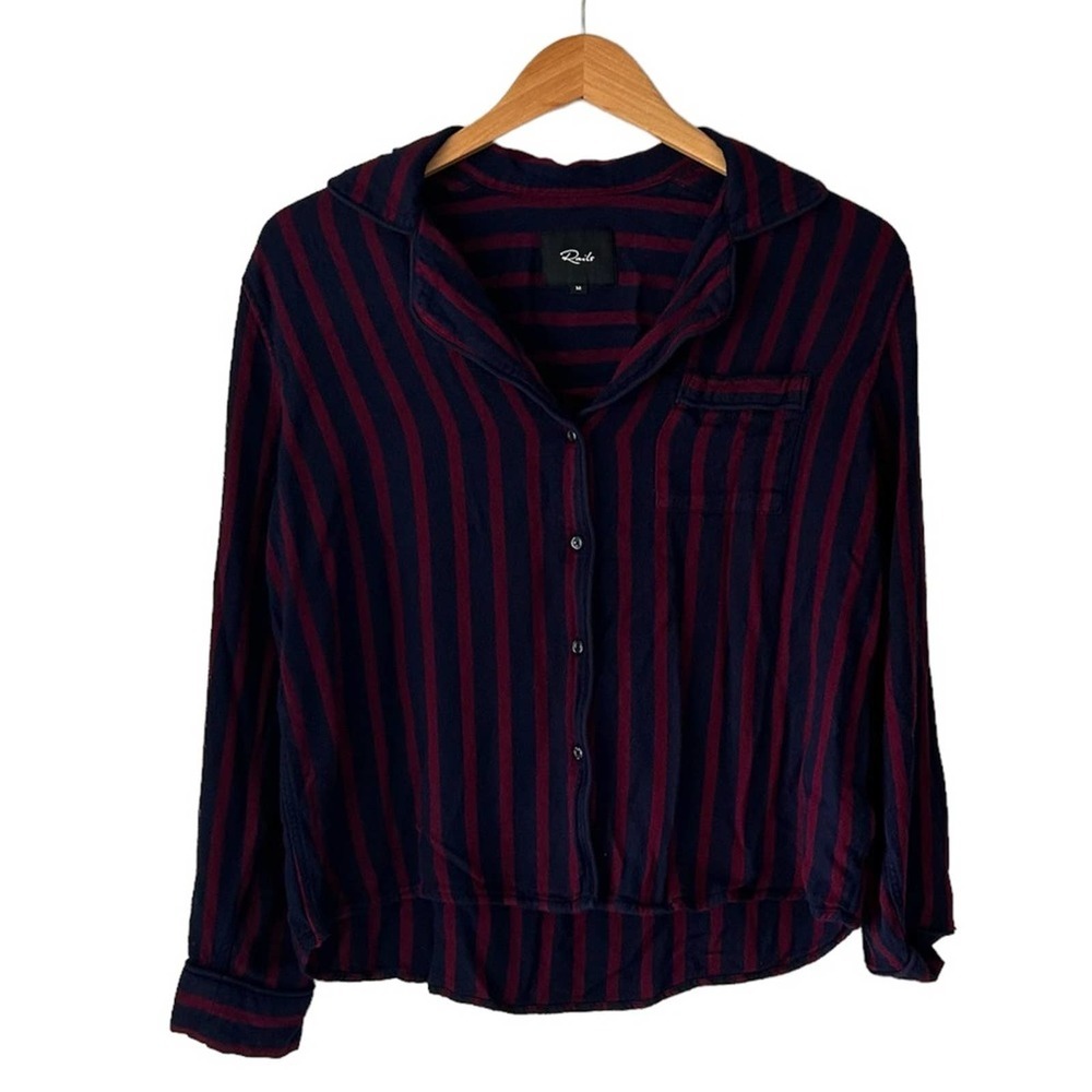 Rails Clara Stripe Pajama Top Size Medium